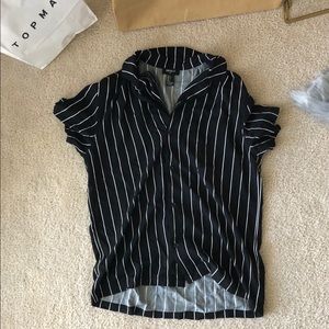 21 Men Stripe Shirt